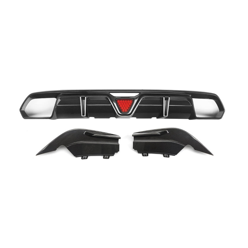 SOOQOO BMW Z4 G29 Rear Diffuser In Prepreg Carbon Fiber