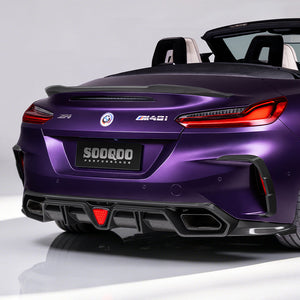 SOOQOO BMW Z4 G29 Rear Spoiler In Prepreg Carbon Fiber