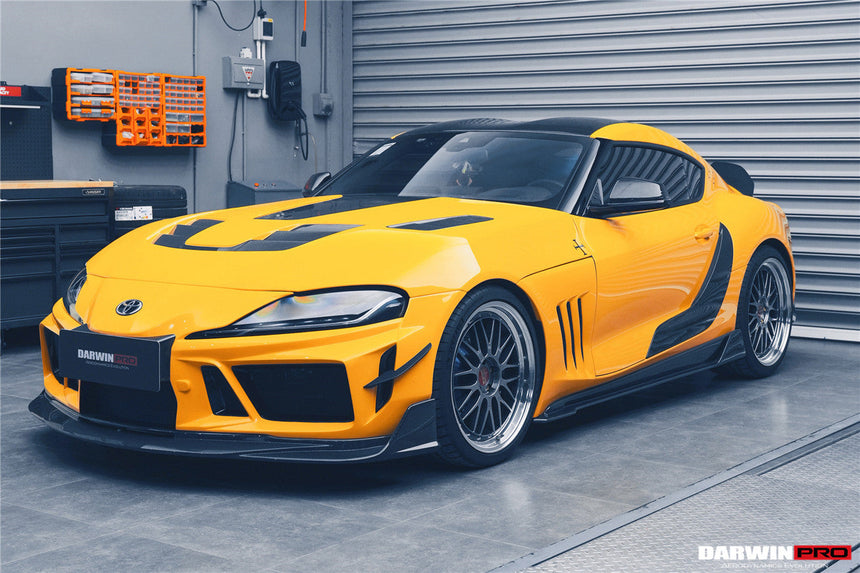 2019-UP Toyota GR Supra (J29/DB) A90 A91 BKSSII Style Partial Carbon Fiber Front Bumper