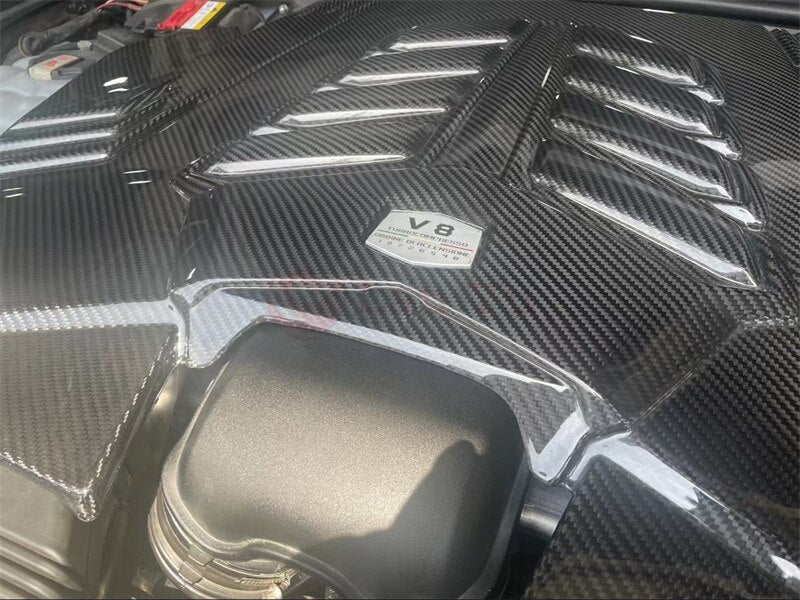 Dry Carbon Car Engine Hood Insulation Bonnet Cover for Lamborghini URUS