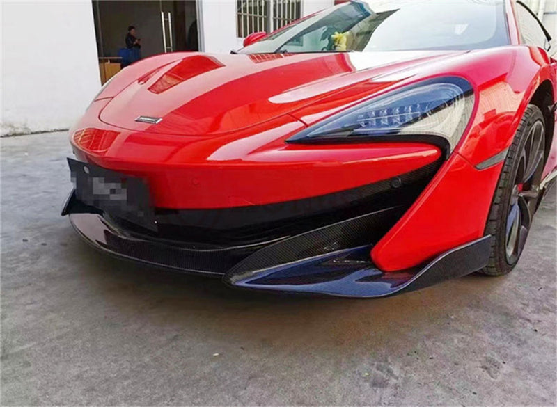 For McLaren 540C 570S upgrade 600LT Full body kit Dry carbon fiber front bumper Rear bumper Spoiler side skirt Front hood