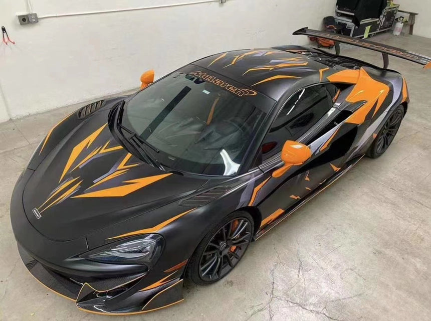 Dry Carbon Fiber Mclaren Body Kits High Quality Glossy Carbon Fiber 540C 570S Bodykits V ors Style Auto Accessories