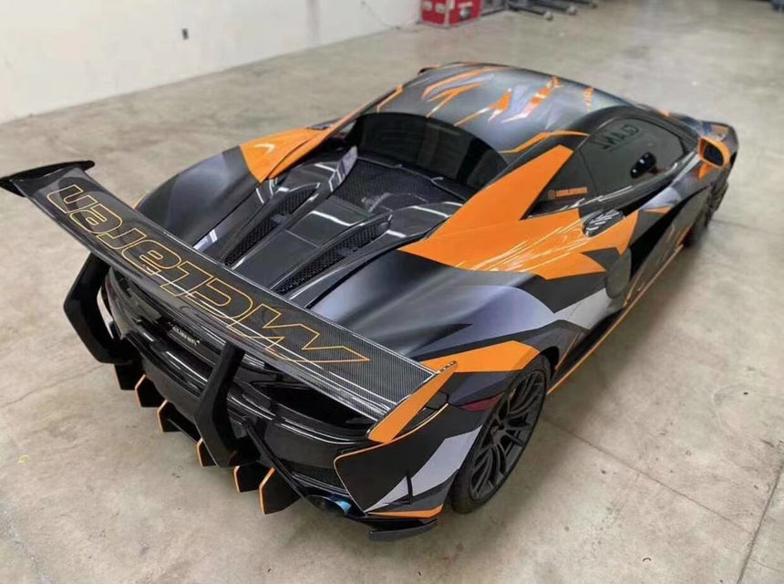 Dry Carbon Fiber Mclaren Body Kits High Quality Glossy Carbon Fiber 540C 570S Bodykits V ors Style Auto Accessories