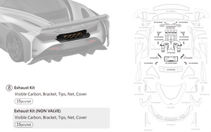 McLaren 720S Galaxy Fi Exhaust - Zacoe