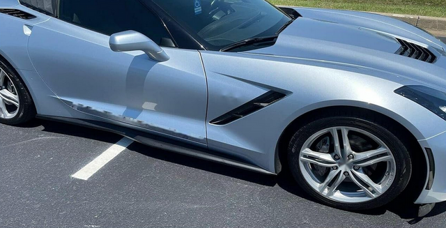 Corvette C7 2014-UP Z06 style Carbon Fiber Side Skirts