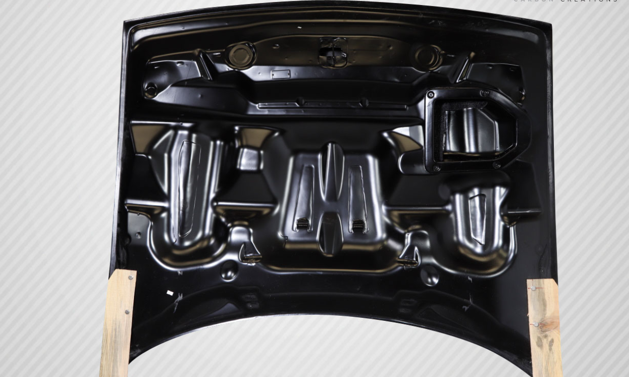 Dodge Challenger Demon Look Carbon Fiber Hood 2009-2023