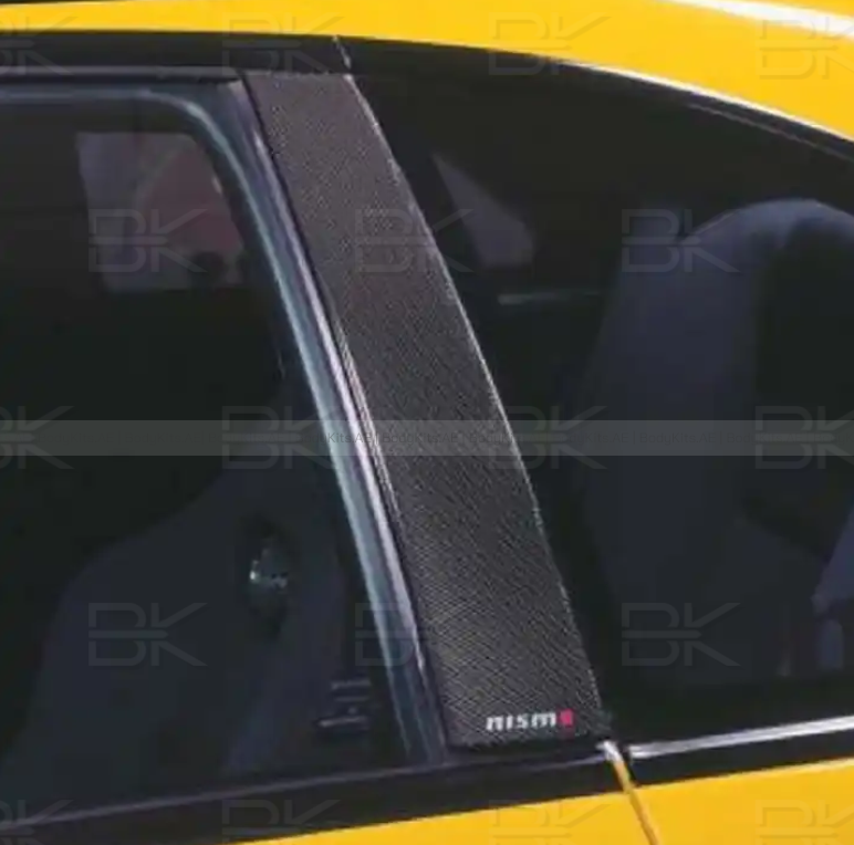Nissan Skyline R34 1998-2005 GTR Carbon Fiber B-Pillar Cover Door Trim Guard