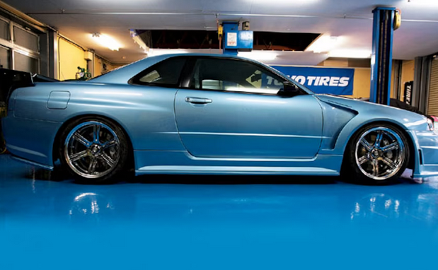 Nissan Skyline R34 GTR (1998-2005)- CF/FRP DO Style Front Fender