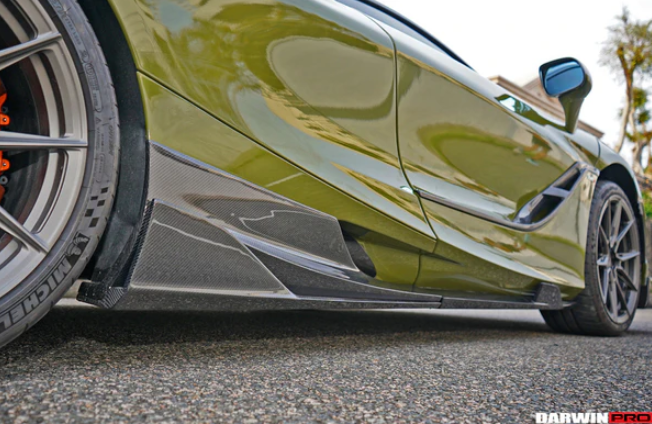 2017-2021 McLaren 720s Se²NWB Style Carbon Fiber Side Door Trims