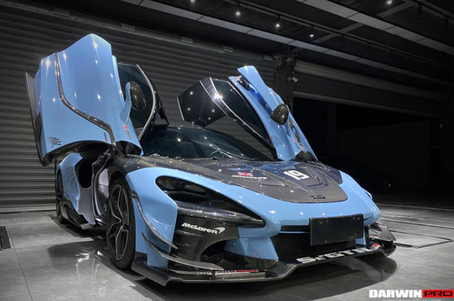 2017-2021 McLaren 720s Se²NWB Style Carbon Fiber Side Door Trims