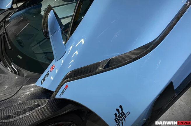 2017-2021 McLaren 720s Se²NWB Style Carbon Fiber Side Door Trims