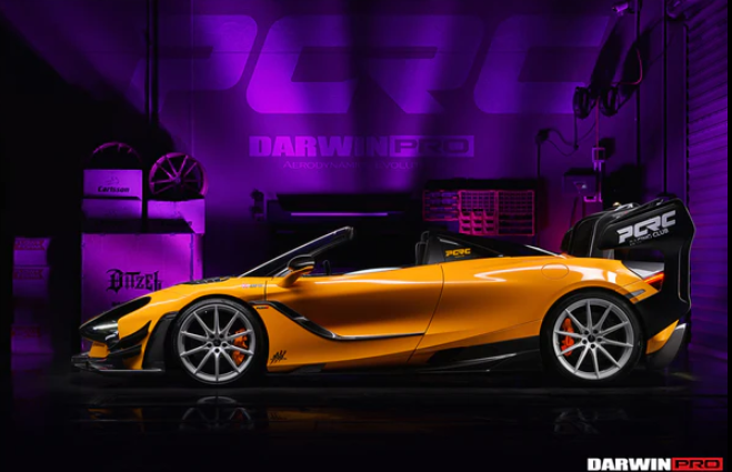 2017-2021 McLaren 720s Se²NWB Style Carbon Fiber Side Door Trims