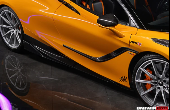 2017-2021 McLaren 720s Se²NWB Style Carbon Fiber Side Door Trims