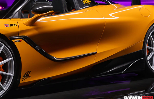 2017-2021 McLaren 720s Se²NWB Style Carbon Fiber Side Door Trims