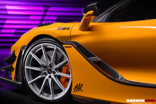 2017-2021 McLaren 720s Se²NWB Style Carbon Fiber Side Door Trims