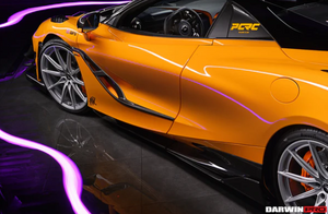 2017-2021 McLaren 720s Se²NWB Style Carbon Fiber Side Door Trims