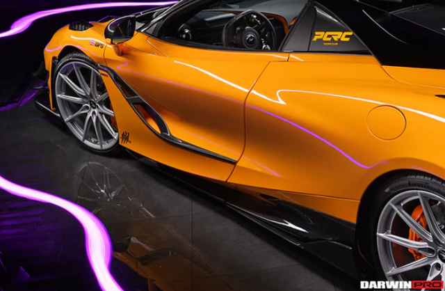 2017-2021 McLaren 720s Se²NWB Style Carbon Fiber Side Door Trims