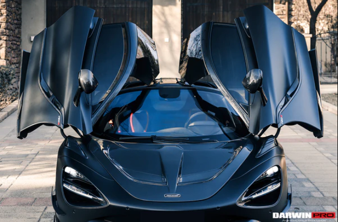 2017-2021 McLaren 720s Se²NWB Style Carbon Fiber Side Door Trims