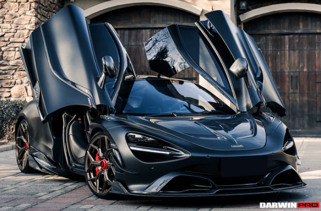 2017-2021 McLaren 720s Se²NWB Style Carbon Fiber Side Door Trims