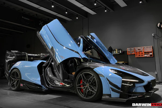 2017-2021 McLaren 720s Se²NWB Style Carbon Fiber Side Skirts