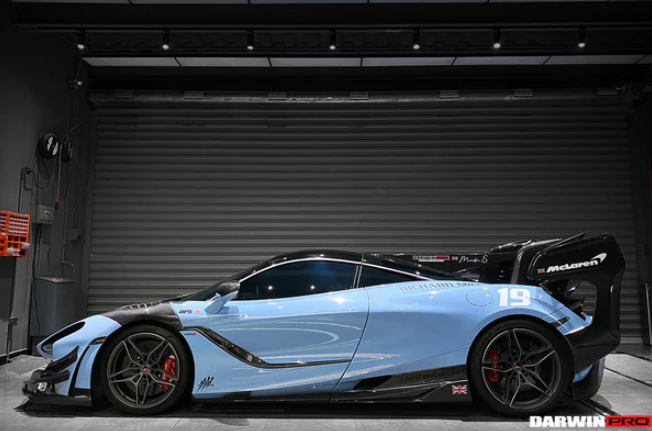 2017-2021 McLaren 720s Se²NWB Style Carbon Fiber Side Skirts