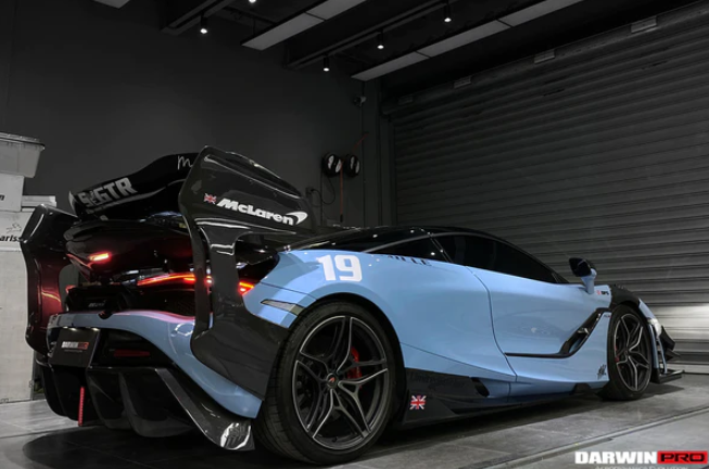 2017-2021 McLaren 720s Se²NWB Style Carbon Fiber Side Skirts