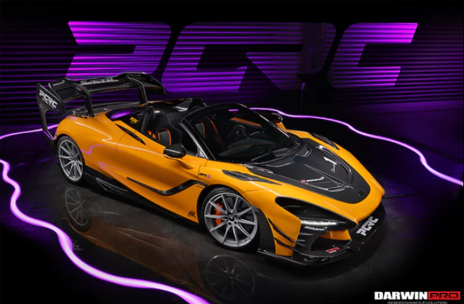 2017-2021 McLaren 720s Se²NWB Style Carbon Fiber Side Skirts