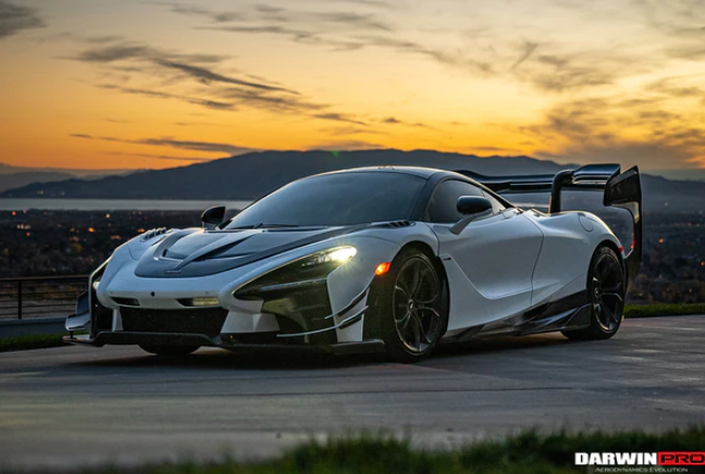 2017-2021 McLaren 720s Se²NWB Style Carbon Fiber Side Skirts