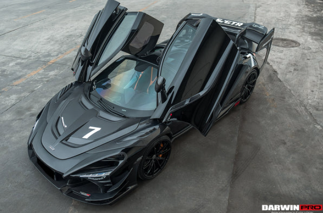2017-2021 McLaren 720s Se²NWB Style Carbon Fiber Side Skirts