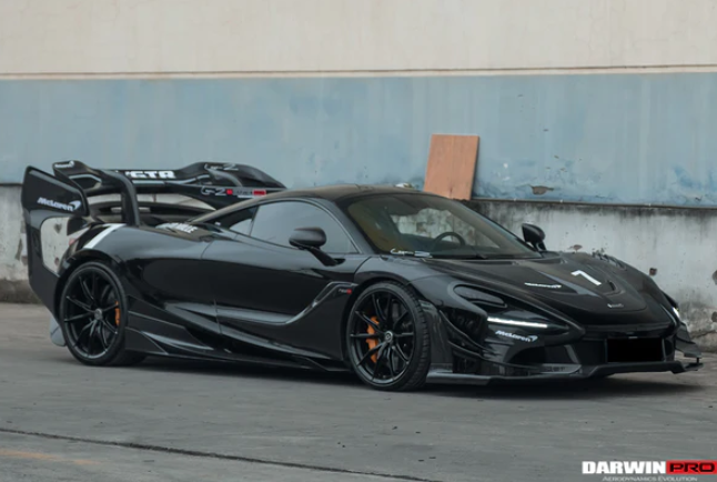 2017-2021 McLaren 720s Se²NWB Style Carbon Fiber Side Skirts