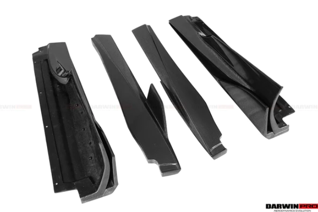 2017-2021 McLaren 720s Se²NWB Style Carbon Fiber Side Skirts