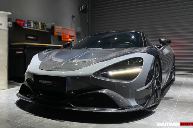 2017-2021 McLaren 720s Se²NWB Style Carbon Fiber Front Lip