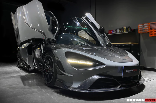 2017-2021 McLaren 720s Se²NWB Style Carbon Fiber Front Lip