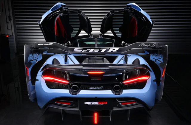 2017-2021 McLaren 720s Se²NWBII Style Carbon Fiber Rear Diffuser