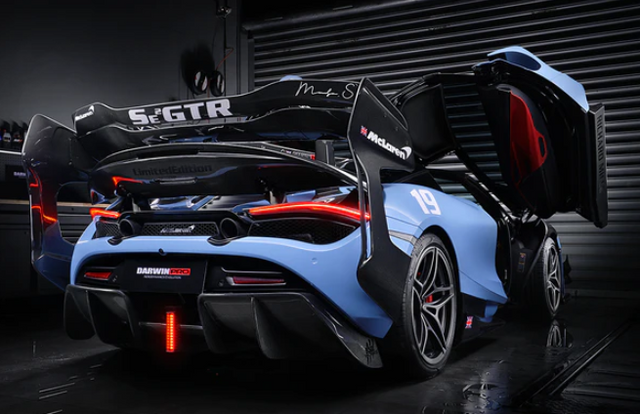 2017-2021 McLaren 720s Se²NWBII Style Carbon Fiber Rear Diffuser