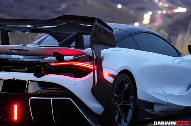 2017-2021 McLaren 720s Se²NWBII Style Carbon Fiber Rear Diffuser