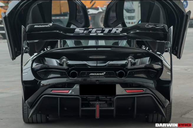 2017-2021 McLaren 720s Se²NWBII Style Carbon Fiber Rear Diffuser