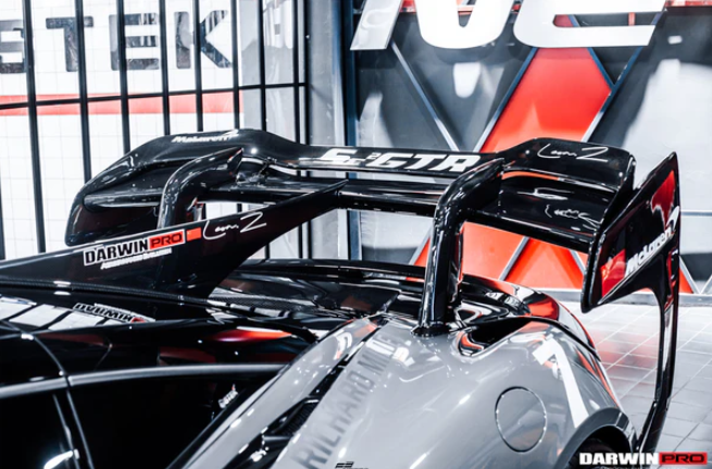2017-2022 McLaren 720s Se²GTR Style Trunk Wing w/ Side Caps