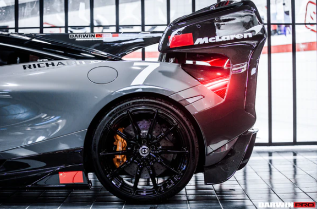 2017-2022 McLaren 720s Se²GTR Style Trunk Wing w/ Side Caps