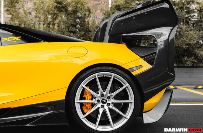 2017-2022 McLaren 720s Se²GTR Style Trunk Wing w/ Side Caps
