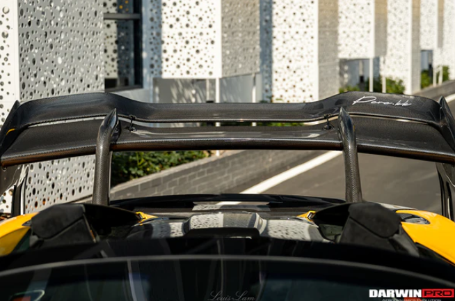2017-2022 McLaren 720s Se²GTR Style Trunk Wing w/ Side Caps
