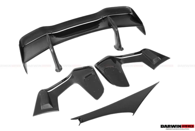 2017-2022 McLaren 720s Se²GTR Style Trunk Wing w/ Side Caps