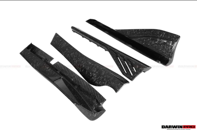 2015-2021 McLaren 600lt 540C 570S BKSS Style Cabon Fiber Side Skirts Under Board