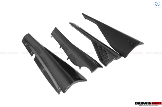 2015-2021 McLaren 600lt 540C 570S BKSS Style Cabon Fiber Side Skirts Under Board
