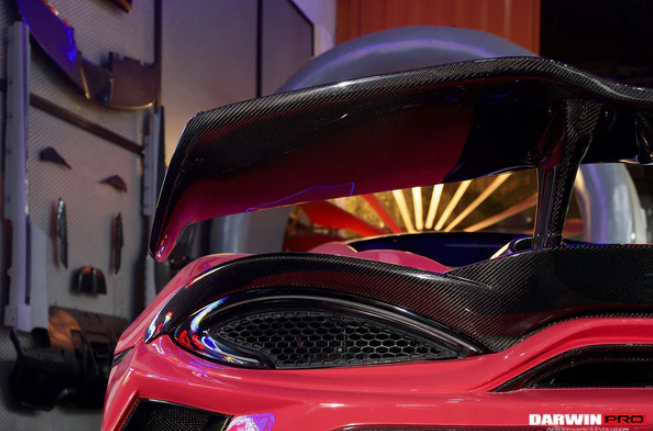 2018-2021 McLaren 600lt BKSS Style Carbon Fiber Trunk Spoiler
