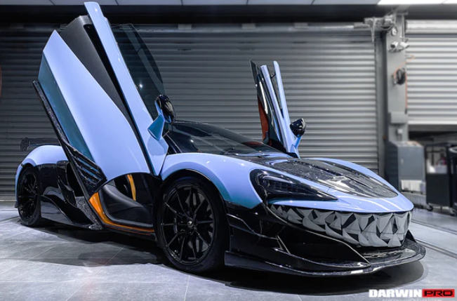 2015-2021 McLaren 600lt BKSS Style Carbon Fiber Front Lip