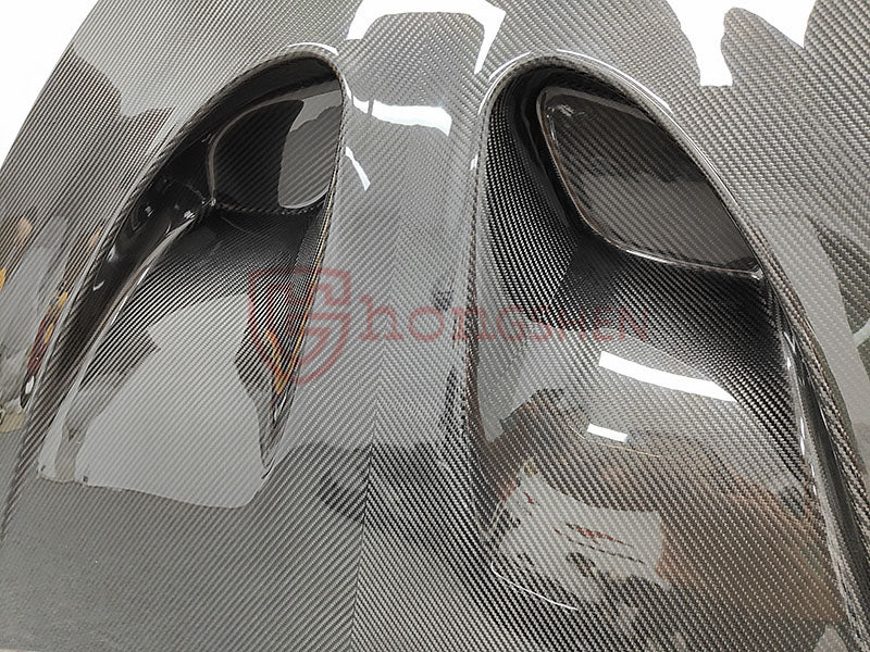For McLaren 540C 570S upgrade 600LT Full body kit Dry carbon fiber front bumper Rear bumper Spoiler side skirt Front hood