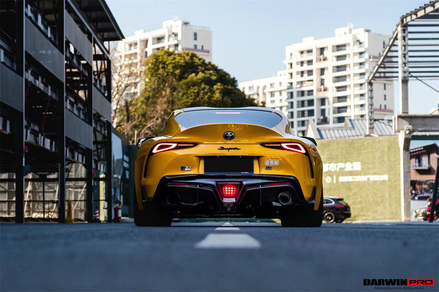 2019-UP Toyota GR Supra (J29/DB) A90 A91 BKSS Style Carbon Fiber Rear Diffuser Lip
