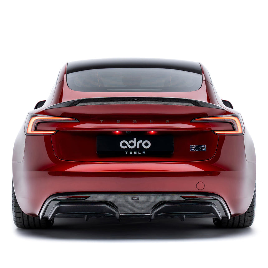 TESLA MODEL 3 HIGHLAND & PERFORMANCE CARBON FIBER SPOILER
