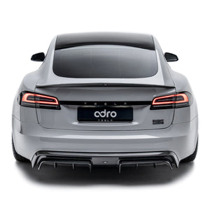 TESLA MODEL S PLAID PREPREG REAR DIFFUSER